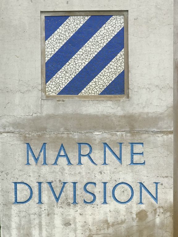 The 3rd Division earned the nickname "Rock of the Marne" for its stand at  Château-Thierry 